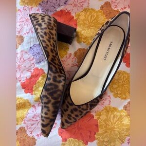 Sarah Flint Perfect Emma calf hair in leopard pump